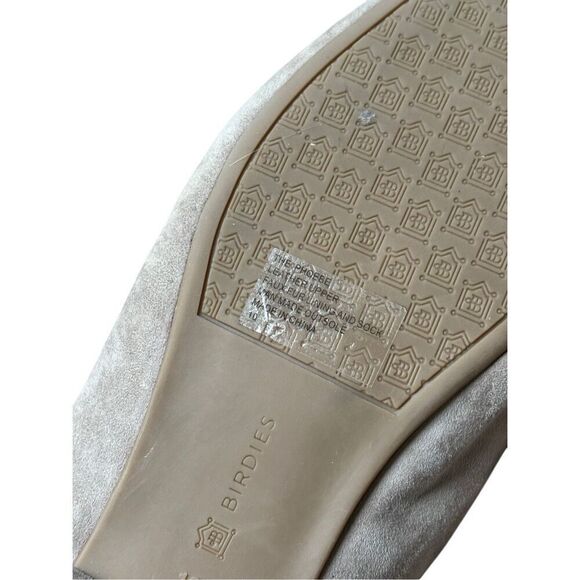 Birdies THE PHOEBE Suede Moleskin Lining Slide Slipper Mules Size 10 - Picture 7 of 8